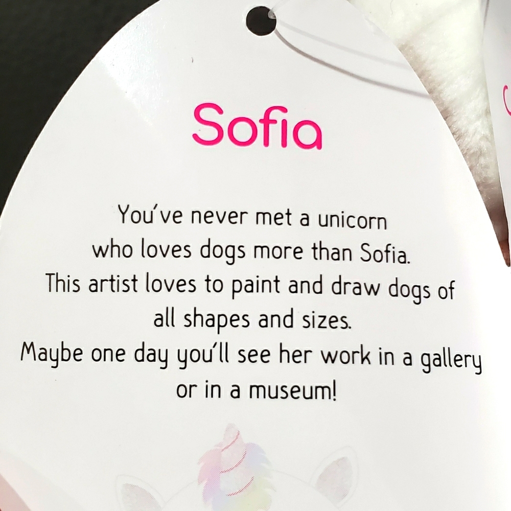 5" Squishmallow Sofia Valentine edition - Picture 2 of 4